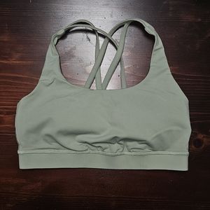 Lululemon energy sports bra creamy mint